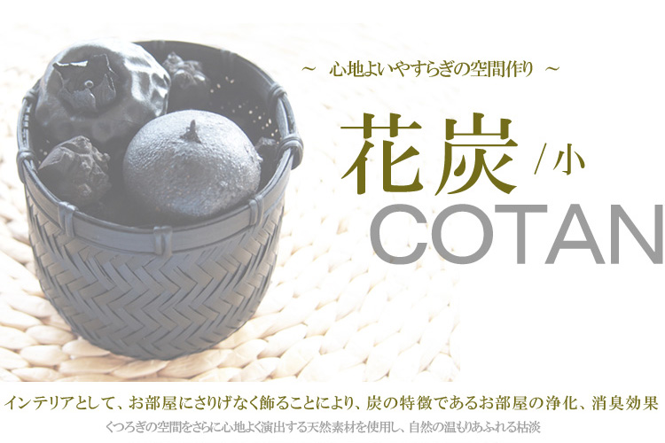 枯淡 cotan〔cotan〕花炭小 01130027 コタン【ベトナム 雑貨】【アジアン 雑貨】 飾り炭 花墨 華炭 お花炭/モテビューティー